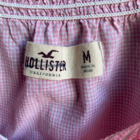 Hollister Pink Floral Blouse - Picture 6 of 7